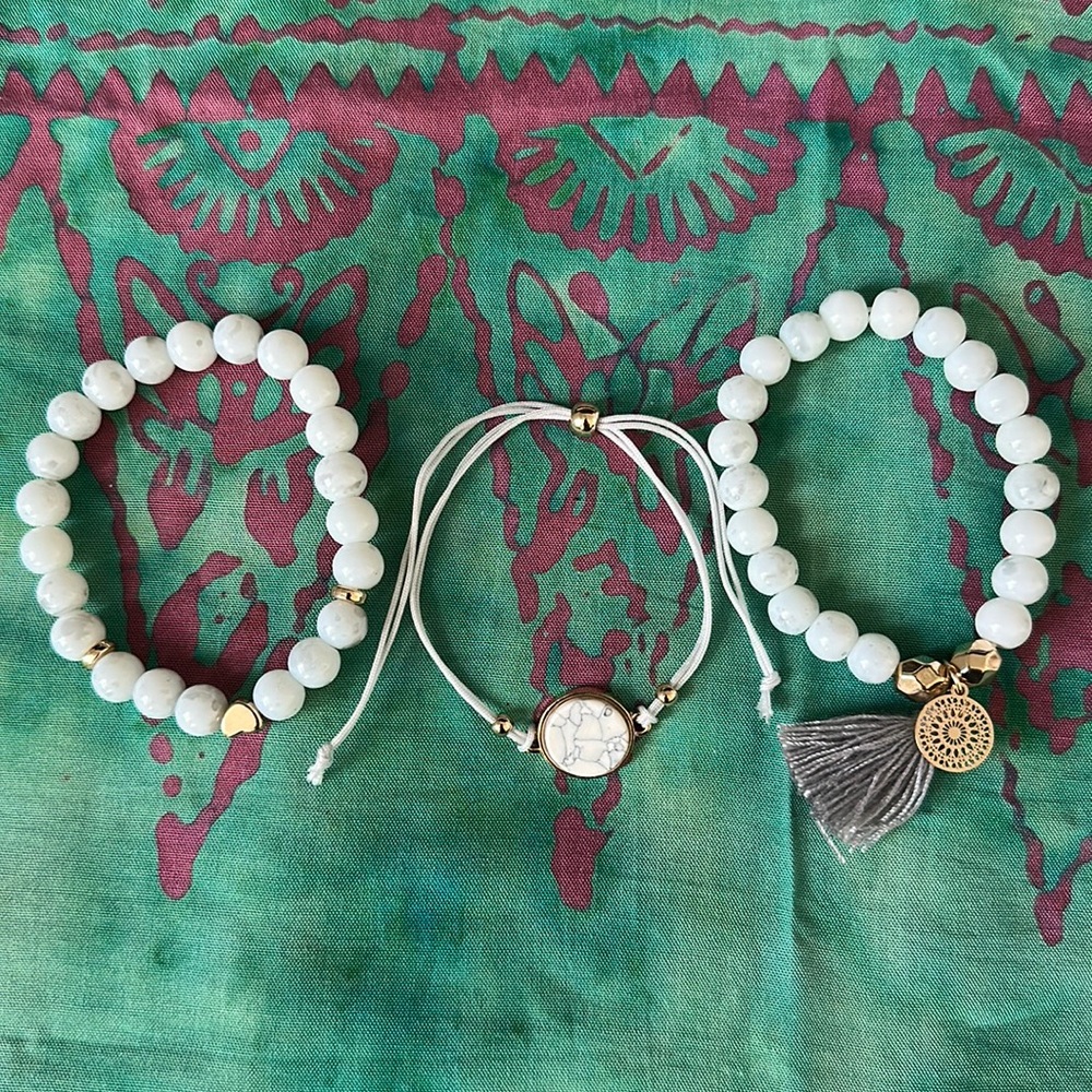 NEW Boho Adjustable Bracelet Trio